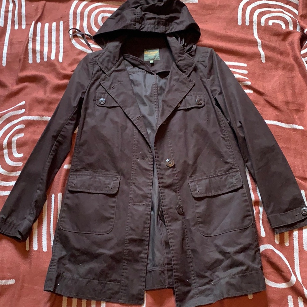 COPY - Wearmaster Field Garment Longline Brown Jacket